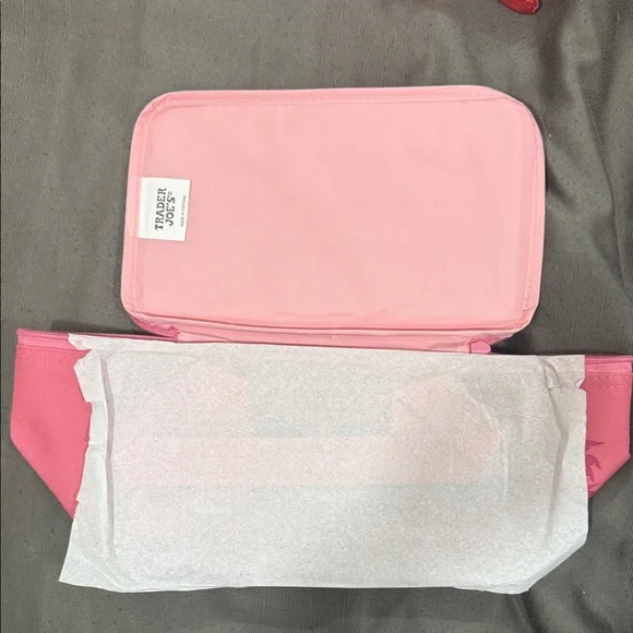 Trader Joe’s mini pink insulated bag - Picture 2 of 3